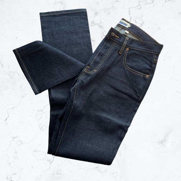 NWOT Taylor Stitch The Slim Jean Sz 28 in Natural Indigo Selvage Button Fly $238 - Picture 11 of 12